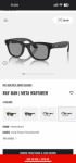 Smart Ray ban sunglasses - matt black - transitions - green G15 