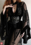 Cathedralis Sheer Robe