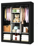 Organizador mueble de 3 Cuerpos portatil Negro