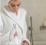 Accappatoio Isola + iniziali " MC"