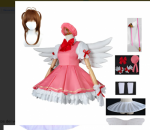 2025 Cosplay De Card Captor For Ni&ntilde;as Sakura Kinomoto Sak