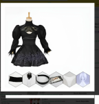 Disfraz De Cosplay De Nier Automata S-5xl, Yorha 2b Sj