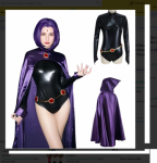 Anime Cos Suit Raven Teen Titan Raven Disfraz De Halloween Cosplay Fiestas Para Mujer