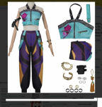 Disfraz De Cazadora Para Mujeres Adultas, Cosplay, Chaqueta, Collar, Pantalones, Traje De Baile, &hellip;