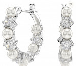 Orecchini Swarovski e perle 