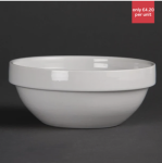 White food bowls x20