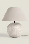 &nbsp;TISCHLAMPE AUS ANTIK-KERAMIK