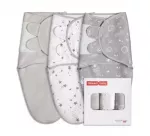 3 piezas Saco de dormir org&aacute;nico para envolver beb&eacute;, adecuado para reci&eacute;n nacidos