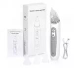 Aspirador nasal el&eacute;ctrico para beb&eacute;s, dispositivo de succi&oacute;n nasal recargable con potencia de succi&oacute;