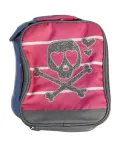 pink skull lunch box
